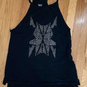 Mossimo Geometric Deer Muscle Tank Top - sz Small
